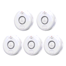 RUIKORING 5 Pack Water Leak Alarm Detector