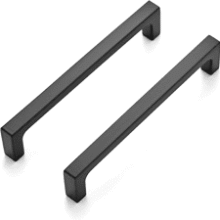 Ravine Matte Black Cabinet Handles