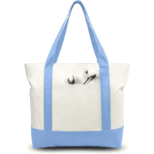 TOPDesign Canvas Tote Bags 30-Pack