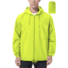 UIQUR Mens Waterproof Rain Jacket
