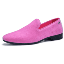 UUBARIS Mens Velvet Loafers