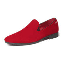 UUBARIS Mens Velvet Loafers