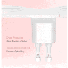 Ultra-Slim Bidet Attachment for Toilet