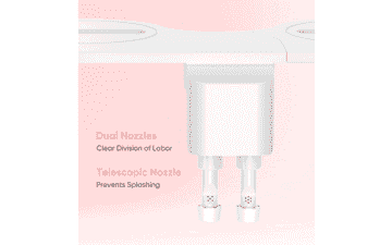 Ultra-Slim Bidet Attachment for Toilet
