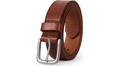 VATAN Men's Full Grain Leather Jean Belt