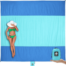 WEKAPO Sandproof Beach Blanket