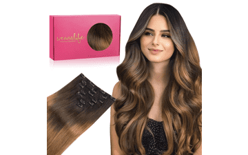 WENNALIFE Clip-In Human Hair Extensions