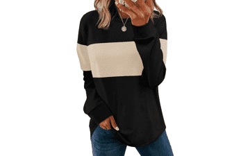 WIHOLL Women's Long Sleeve Sweatshirt