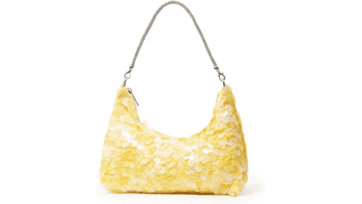 Women Sparkly Sequin Clutch Purse