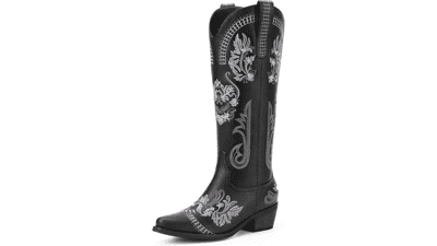 Women's Sparkly Rhinestone Cowboy Boots