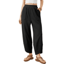 Xiaoxuemeng Baggy Wide Leg Pants