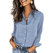 Zeagoo Button Down Shirts for Women