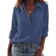 Zeagoo Women's Long Sleeve Blouse