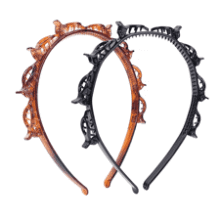 2 Pack Clip Headband for Twisty Bangs