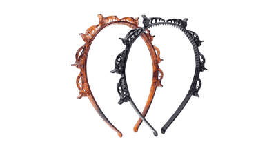 2 Pack Clip Headband for Twisty Bangs