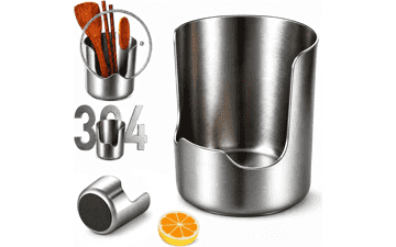 2027 Upgraded 2-In-1 Stainless Steel Spoon & Lid Holder