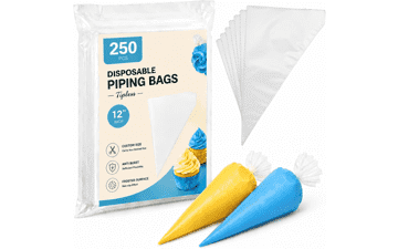 250 Pcs Disposable Piping Bags 12 Inch