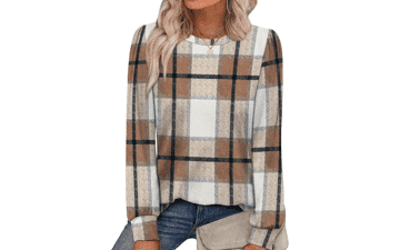 Alaroo Womens Long Sleeve Fall Tunic Tops