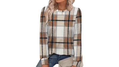 Alaroo Womens Long Sleeve Fall Tunic Tops