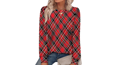 Alaroo Women's Long Sleeve Tunic Top