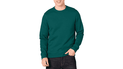 Amazon Essentials Men's Crewneck Fleece Sweatshirt