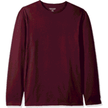 Amazon Essentials Men's Crewneck Long-Sleeve T-Shirt