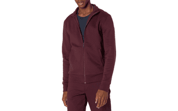 Amazon Essentials Men's Full-Zip Fleece Sweatshirt