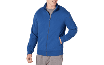 Amazon Essentials Men's Full-Zip Fleece Sweatshirt