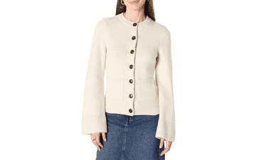 Amazon Essentials Women's Bell Sleeve Cardigan
