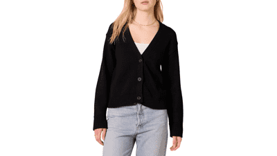 Amazon Essentials Women's Cotton Cardigan Sweater