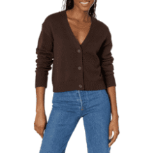 Amazon Essentials Women's Cotton Cardigan Sweater