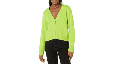 Amazon Essentials Women's Cotton Cardigan Sweater