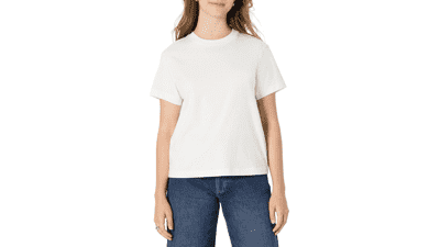Amazon Essentials Women's Cotton Crewneck T-Shirt