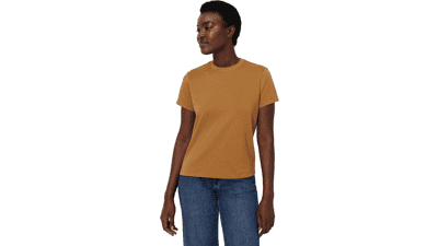 Amazon Essentials Women's Cotton Crewneck T-Shirt