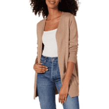 Amazon Essentials Women's Long Cardigan Sweater