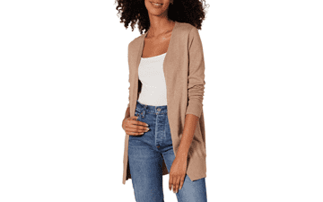 Amazon Essentials Women's Long Cardigan Sweater