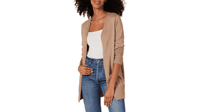 Amazon Essentials Women's Long Cardigan Sweater