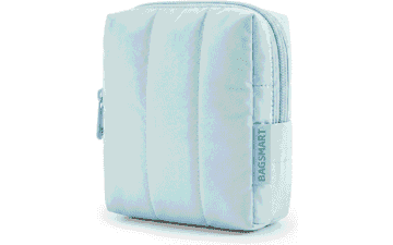 BAGSMART Small Travel Makeup Bag