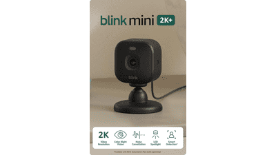 Blink Mini 2K+ Indoor Security Camera