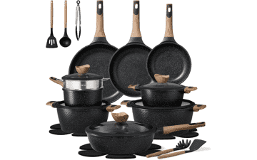 CAROTE 26pcs Non Stick Cookware Set