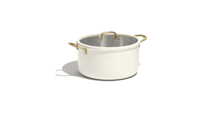 CAROTE 8QT Full Clad Stainless Steel Stock Pot