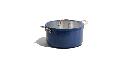 CAROTE 8QT Tri Ply Stainless Steel Stock Pot