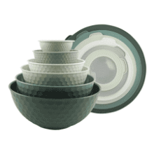 COOK WITH COLOR Mixing Bowls with Lids
