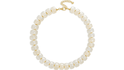 Chunky Beaded Necklace for Women