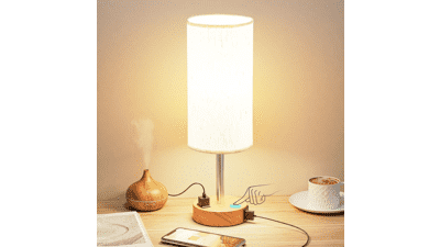 Dimmable Touch Bedside Table Lamp