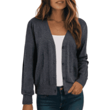 Dokotoo Women's V-Neck Cardigan Sweater
