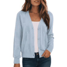 Dokotoo Women's V-Neck Sweater Cardigan