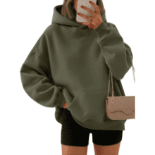 EFAN Women's Oversized Fleece Hoodie