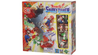 EPOCH Games Super Mario Blow Up Shaky Tower