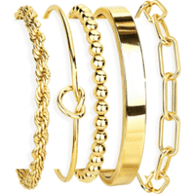 Gokeey Gold Bracelets Set for Women